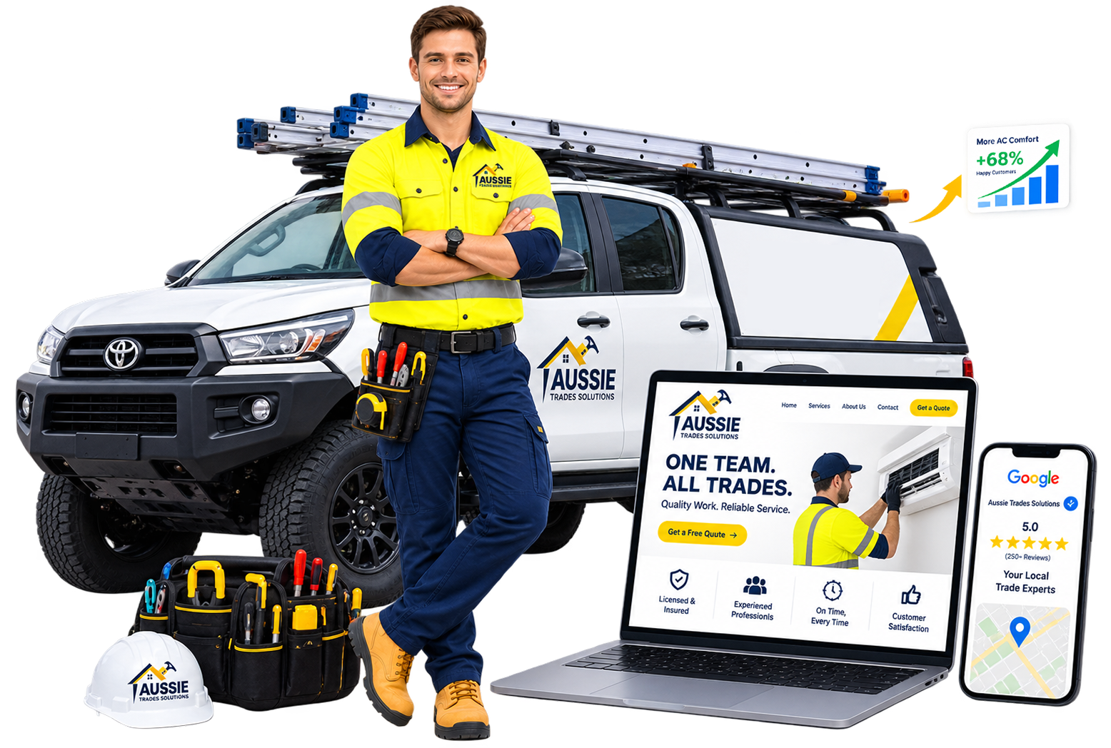 web design for tradies