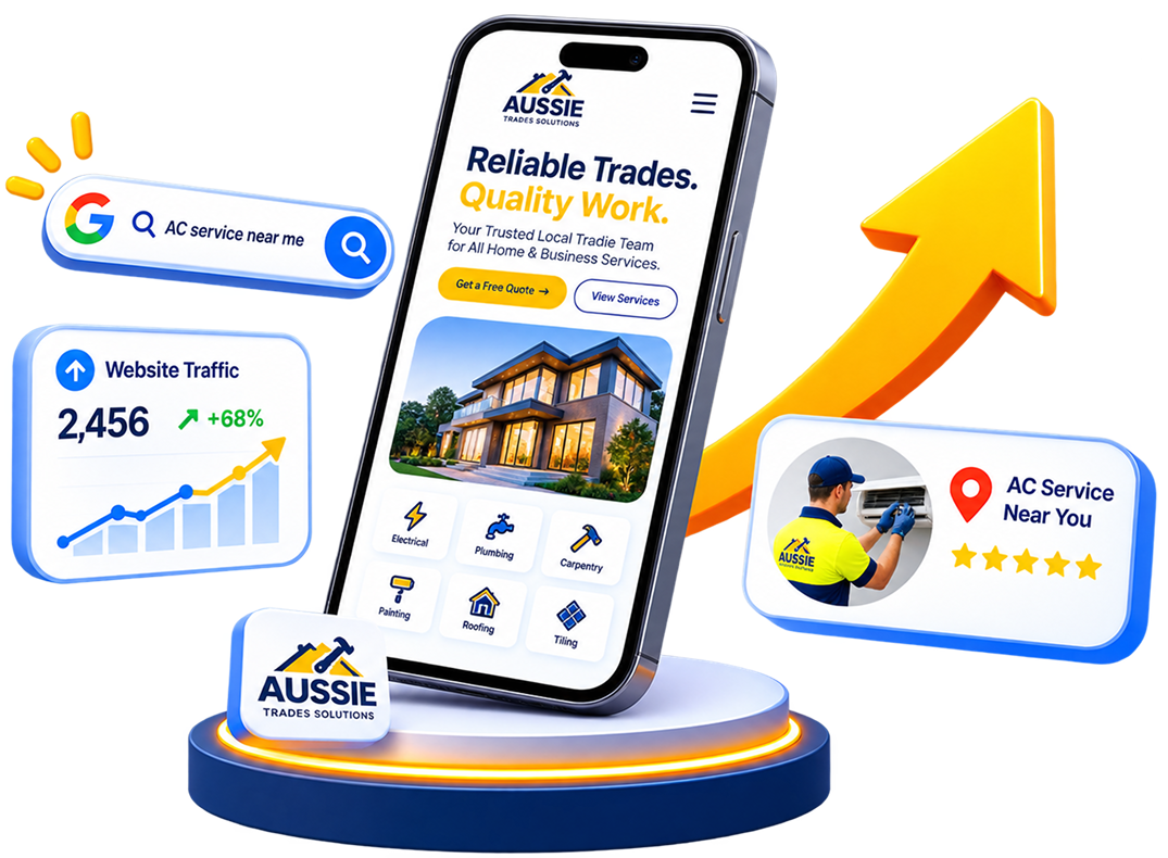 custom websites for tradies