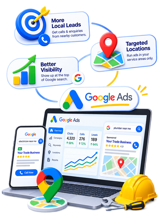 Benefits Of Google Ads For Tradies