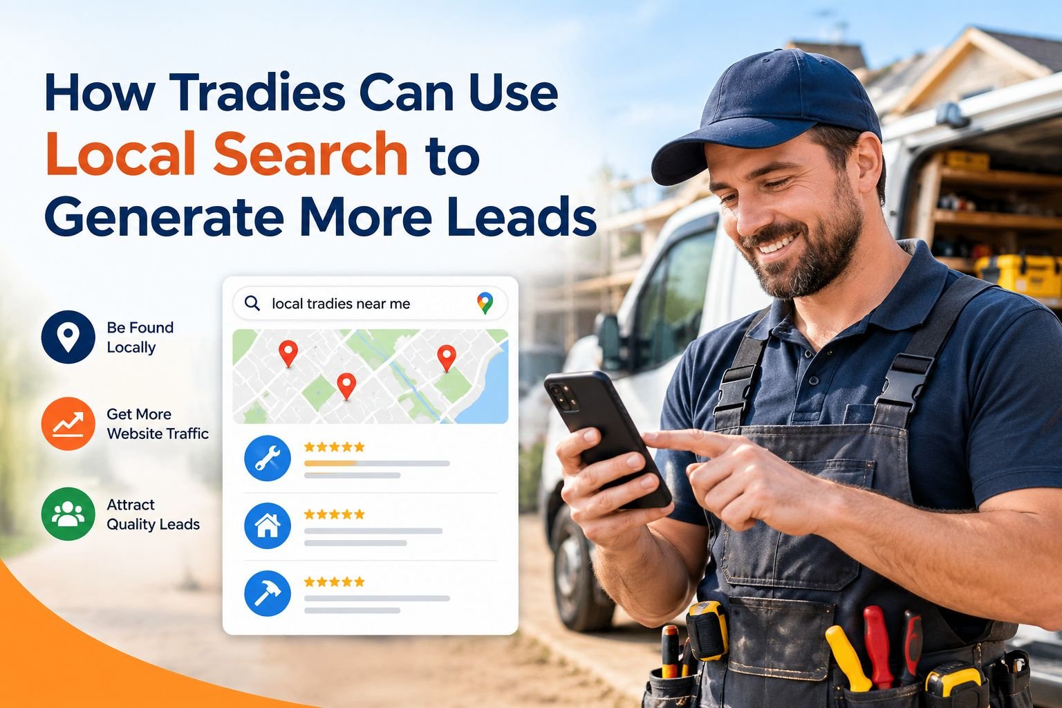 Local Search Leads for Tradies